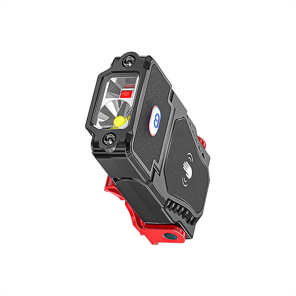 Waterproof Lightweight Type-C Rechargeable Induction LED-Headlamp With Clip