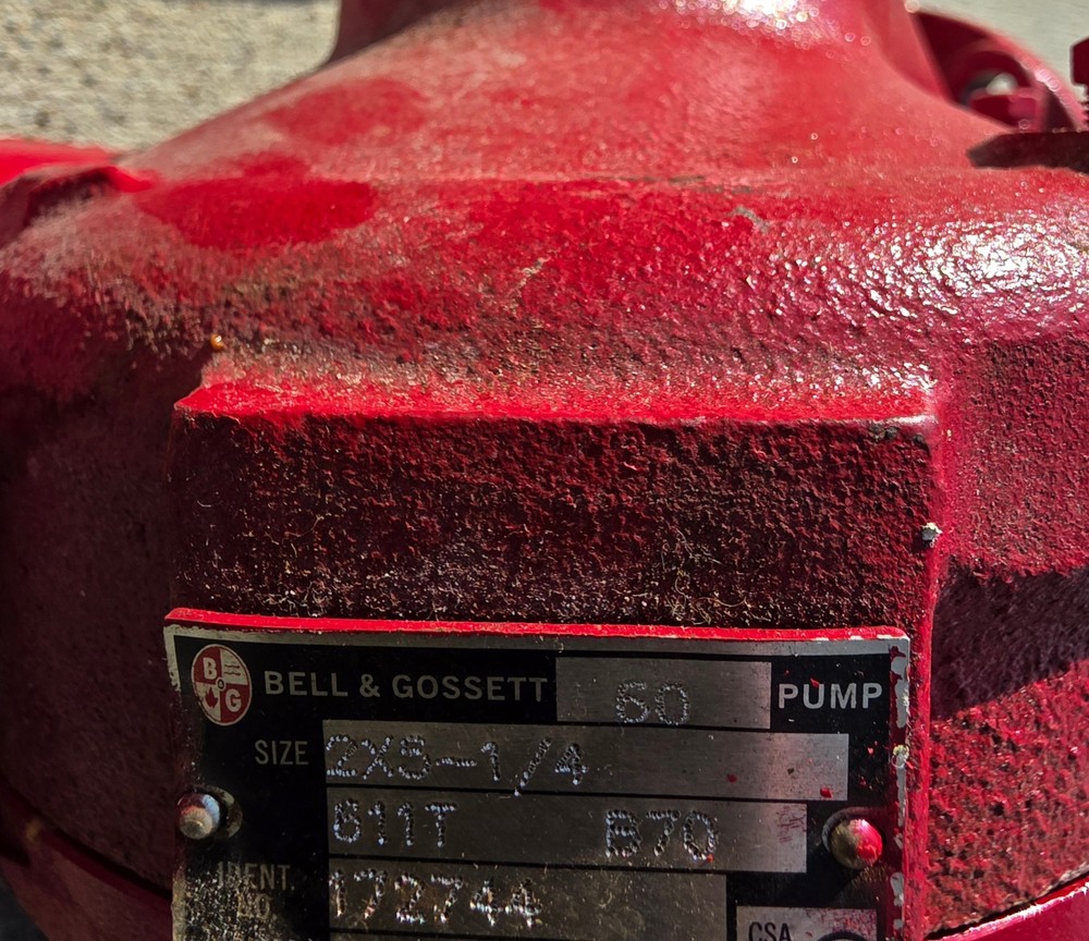 Bell & Gossett 3/4hp Commercial Circulating Pump