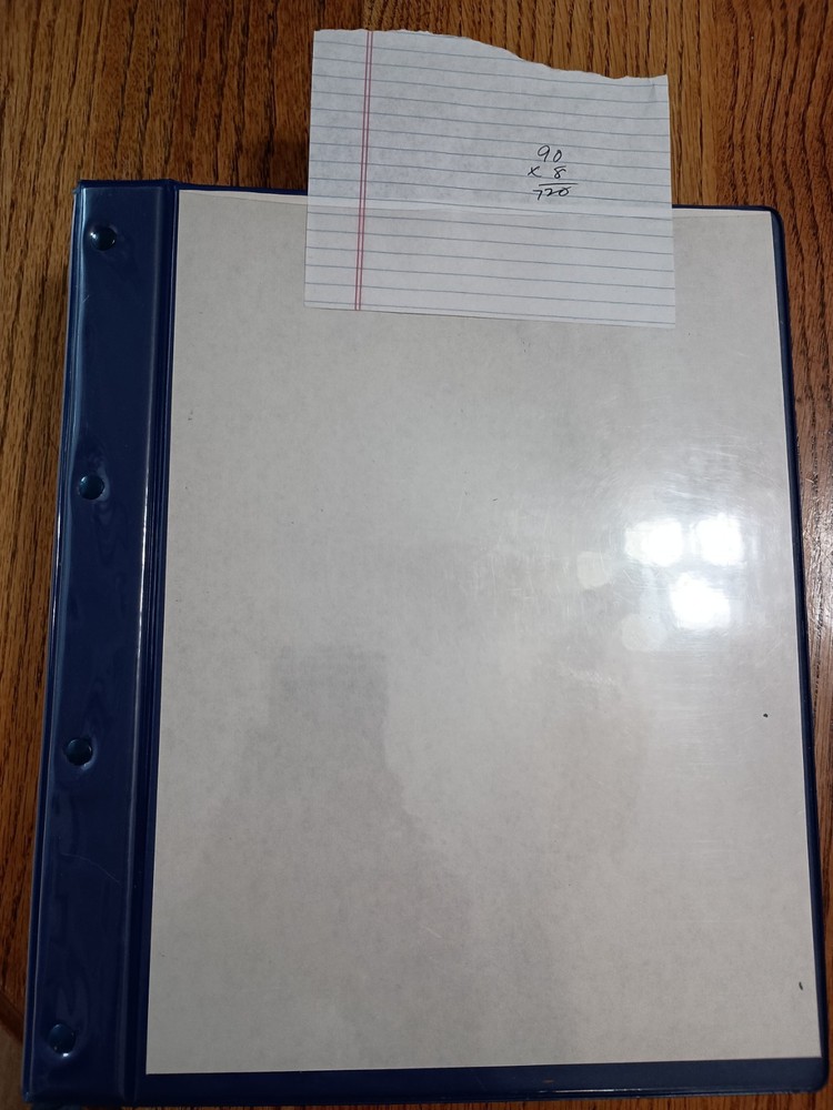 Cover Binder With Pages To Hold 720 Postcards Or PC Sized Covers - Used GC