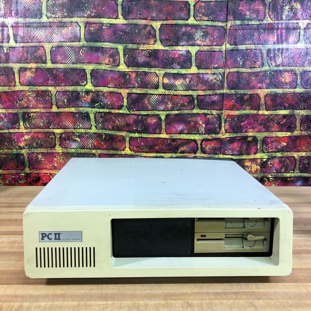 EMPAC PC II IBM PC XT Clone Desktop Computer Complete w/Cards & Drives Restore