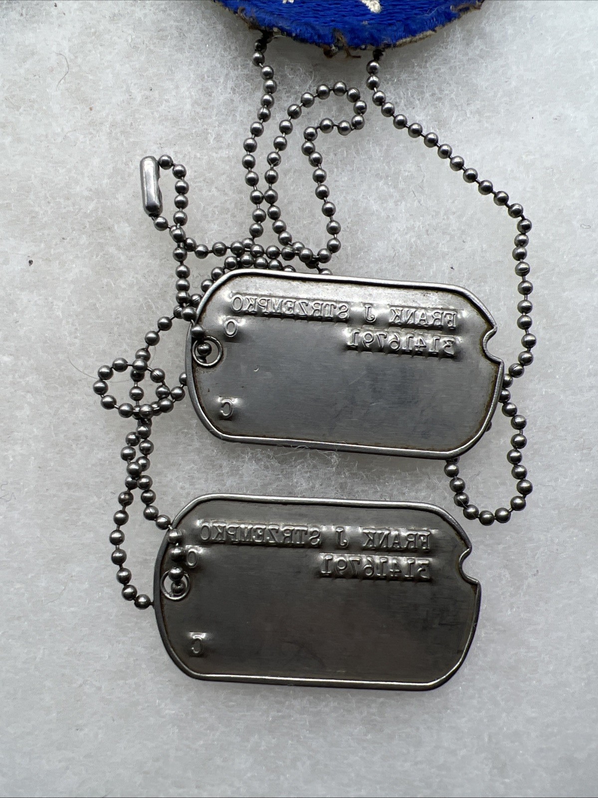 WW2 US Army Air Force Dog Tag Lot Massachusetts Vet (FF370