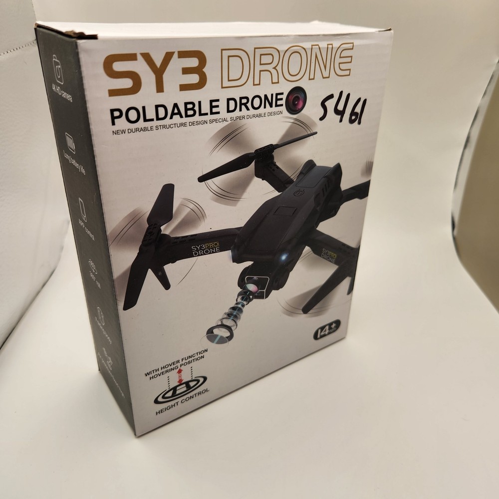 SY3 DRONE Portable with case. Open Box