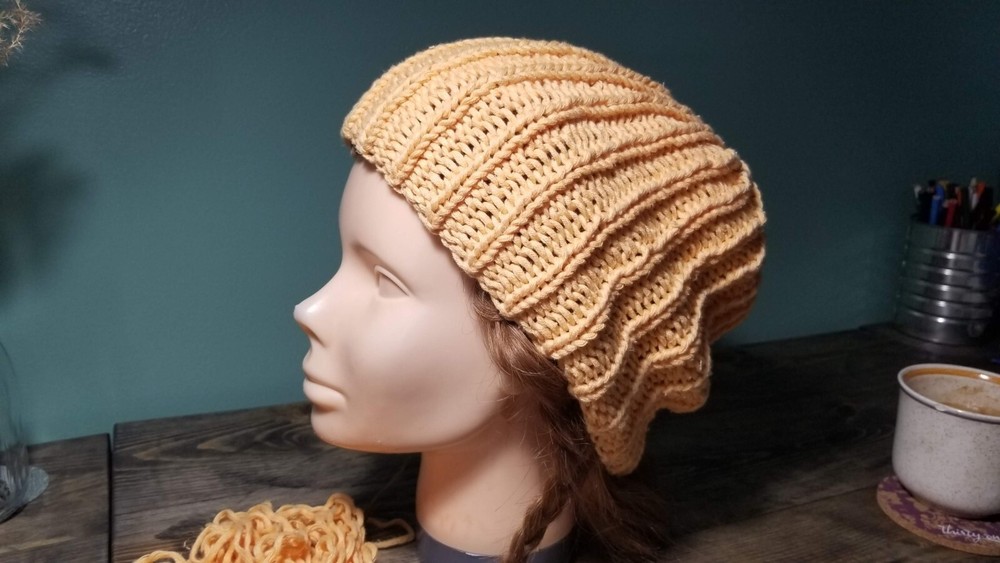 Handknit Slouchie Beanie