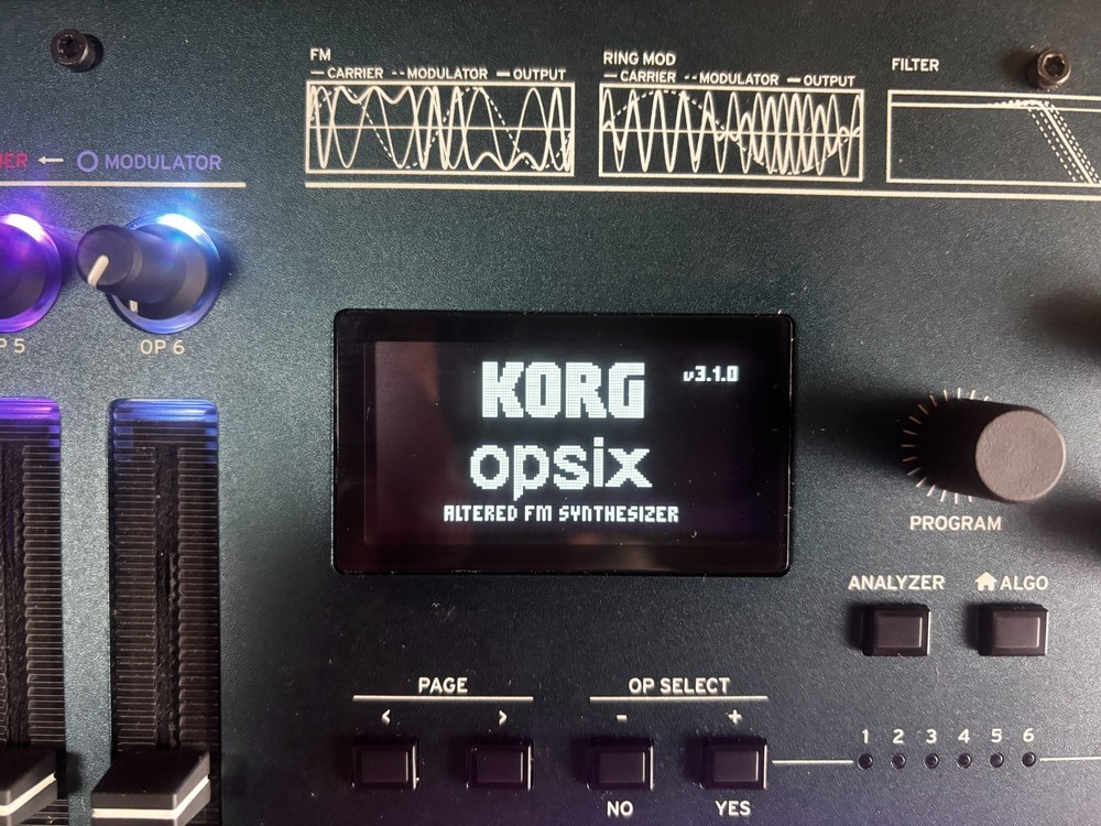 Korg Opsix Module Altered FM Synthesizer Rackmountable Desktop Module w/ box