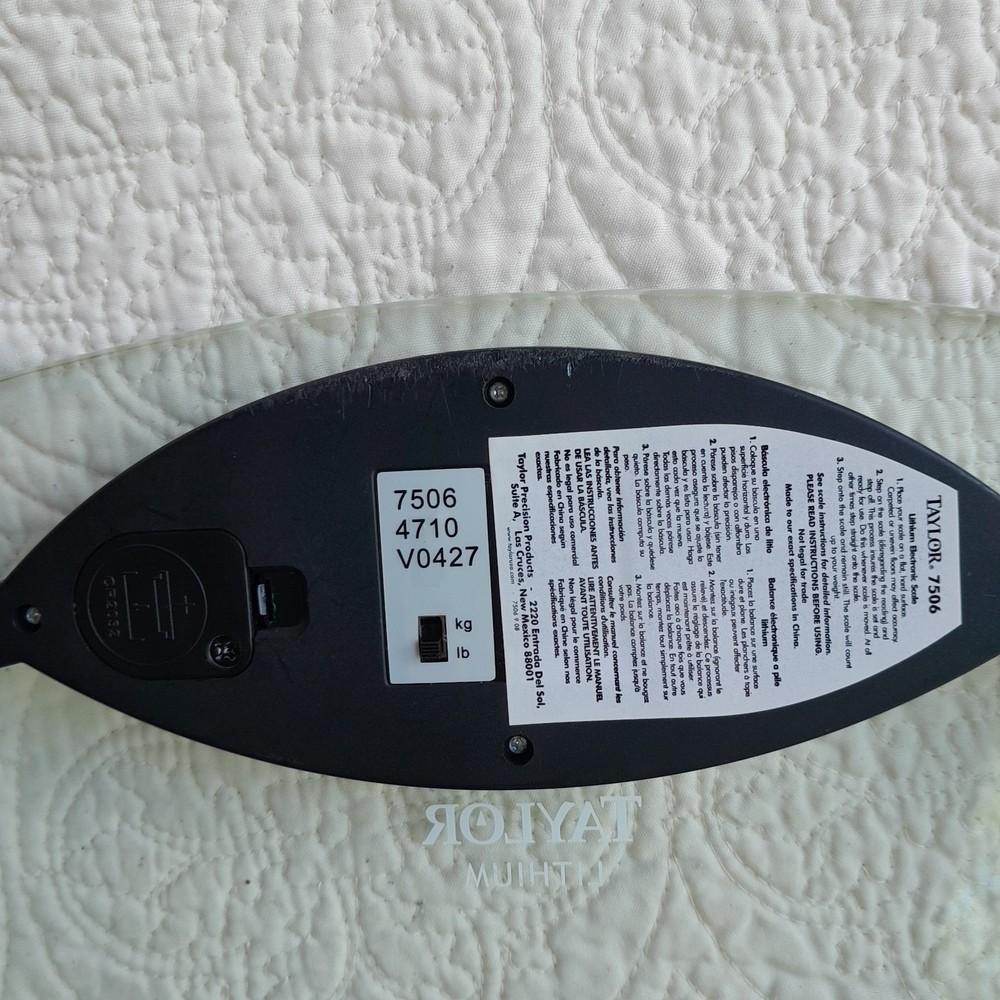 Taylor Lithium Scale