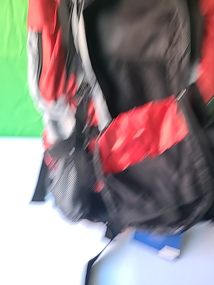 K-Cliffs Expandable Large Camping Backpack in Red Grey