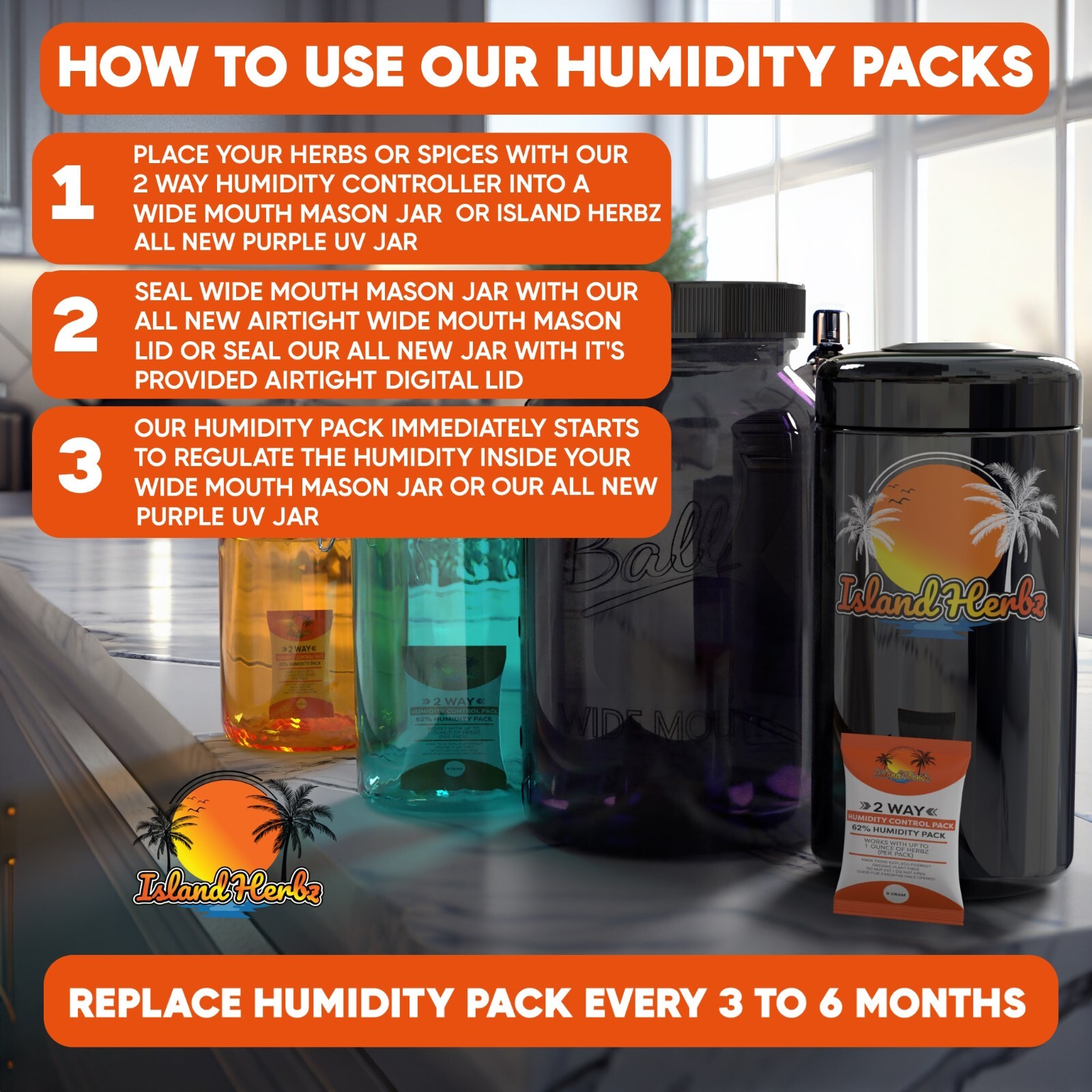 Airtight Smell-Proof 1 Oz Premium Bio-Photonic Cure/Stash/Storage Jar (1 Pack)