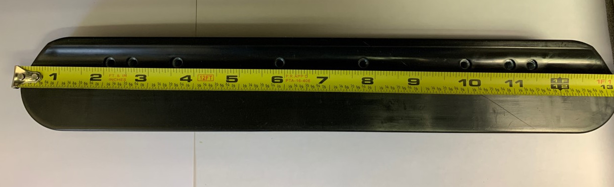 Full Length 14" Black Vinyl Padded Wheelchair Arm Rest PAIR