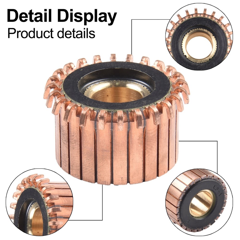 24P teeth electric motor commutator ensures smooth and efficient