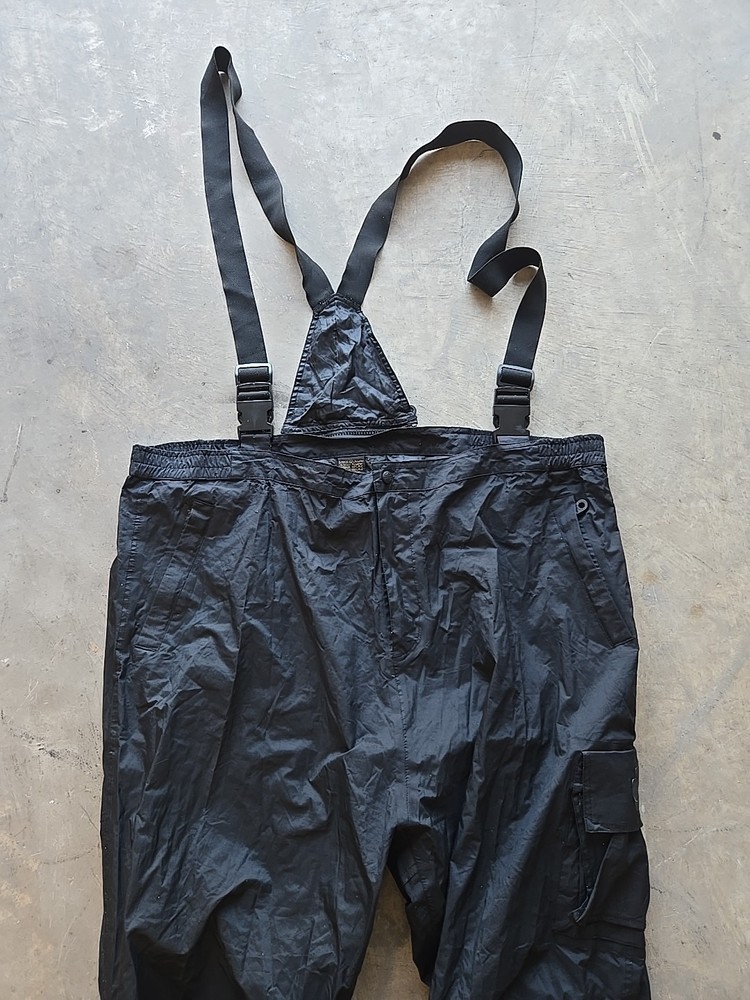 Harley Davidson Black Overall Rain Pants 3XL