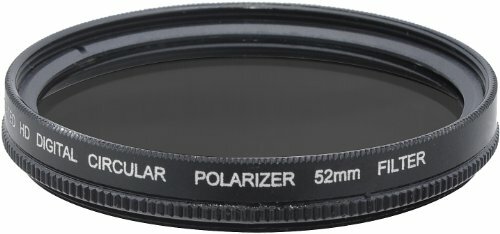 52mm HD Polarized Filter for DSLR Cameras/Camcorders