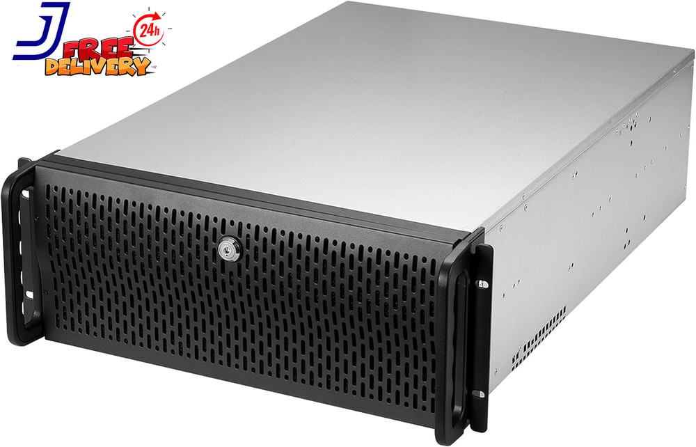 4U Server Chassis 11 Bay Server Case 8X 3.5 + 3X 5.25 HDD ATX Rackmount Server