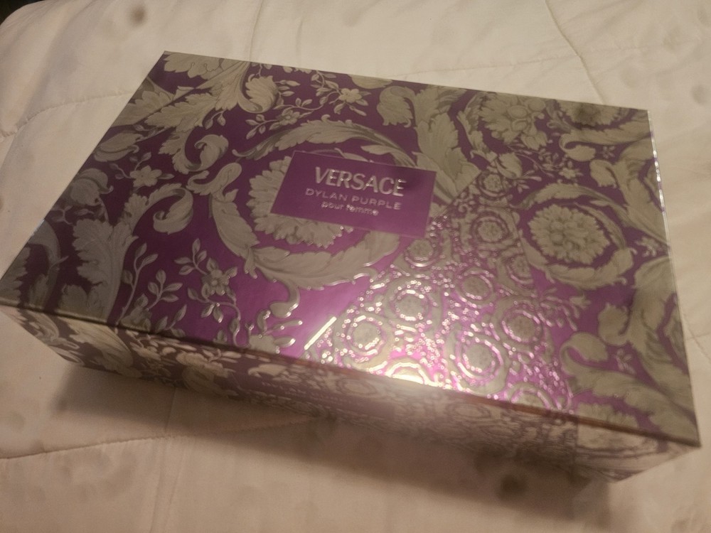 Versace Dylan Purple  Gift Set Empty Box  With Inserts