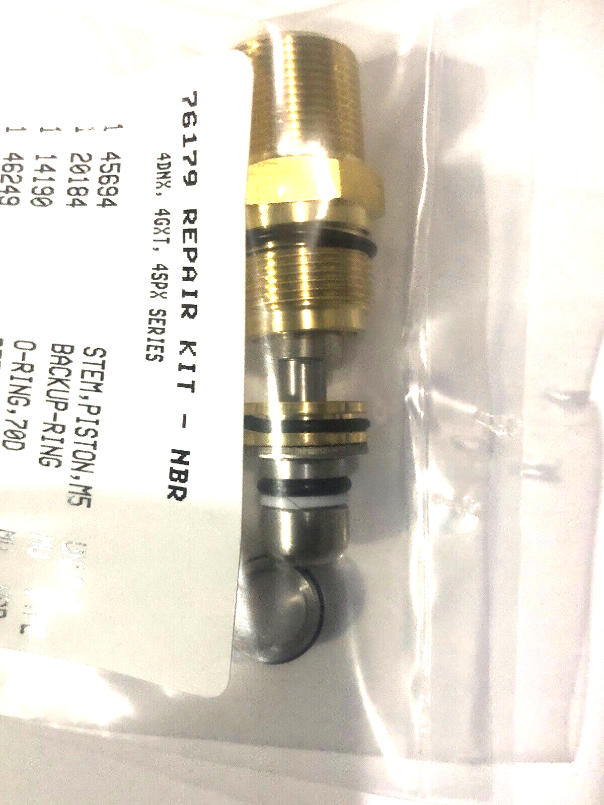 CAT PUMPS 76179 INTEGRAL UNLOADER REPAIR KIT 4DNX,4GXT 4SPX (OEM Part)