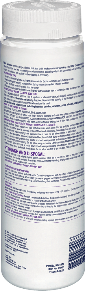 GLB Filter Cleanse 2lb