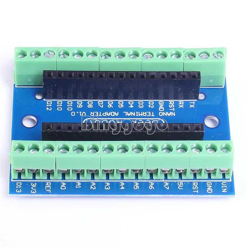Terminal Adapter Module for Nano V3 AVR Atmega 328P Prototyping
