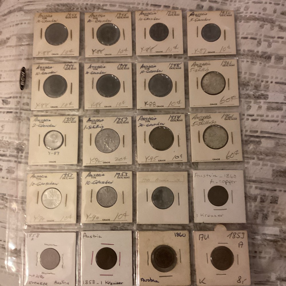 Austria Coin Lot