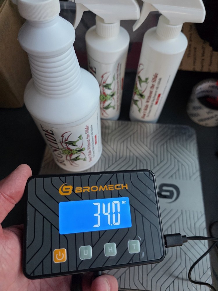 BugSlide Shop Bundle - (1) Sealed 32oz Refill + (2) 16oz Bottles w/ Sprayers...