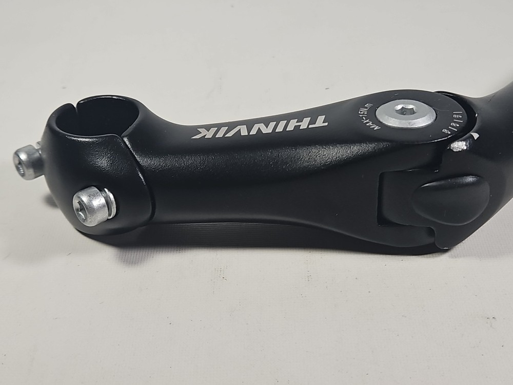 Thinvik Quill Adjustable Bicycle Stem Black E-Bike EN15194