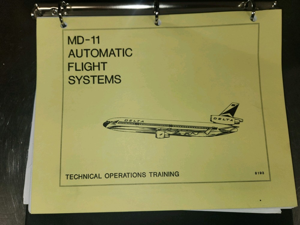 Delta MD-11 Automatic Flight Systems Maintenance Training Manual
