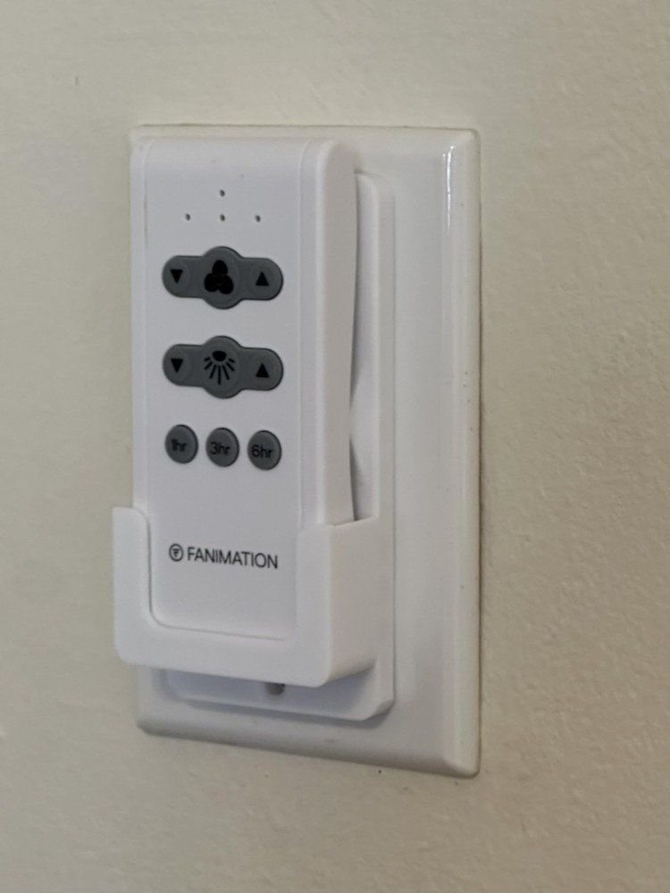 Replacement Wall Mount Holder Compatible with Fanimation CR500 Remote Control...