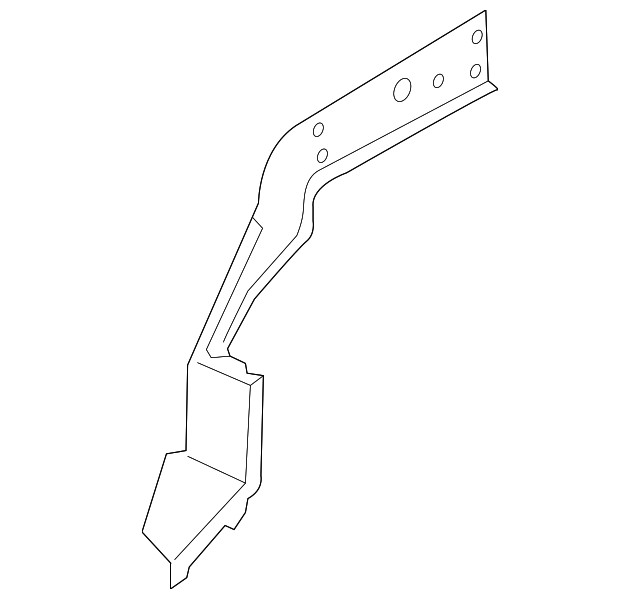 Genuine Audi Side Plate 8W0-802-849-A