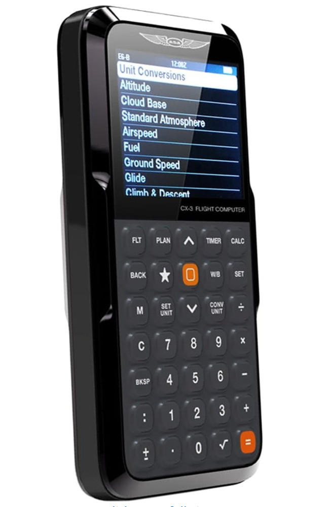 ASA CX-3 Flight Computer – Advanced Electronic E6B for Accurate Flight Planning