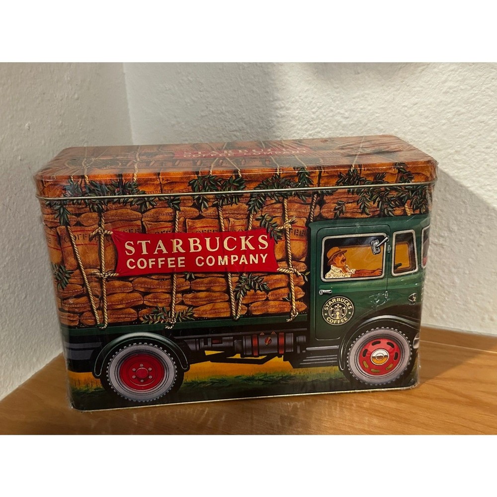Starbucks Vintage Tin Canister