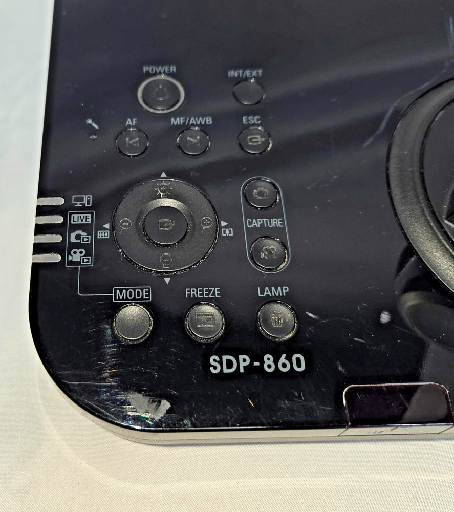 Samsung SDP-860 HD SXGA XGA Document Camera Visual Presenter VGA USB Cables