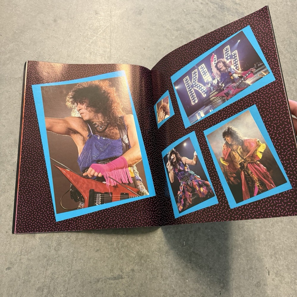 Kiss Asylum Tour Book Vintage Merch Program