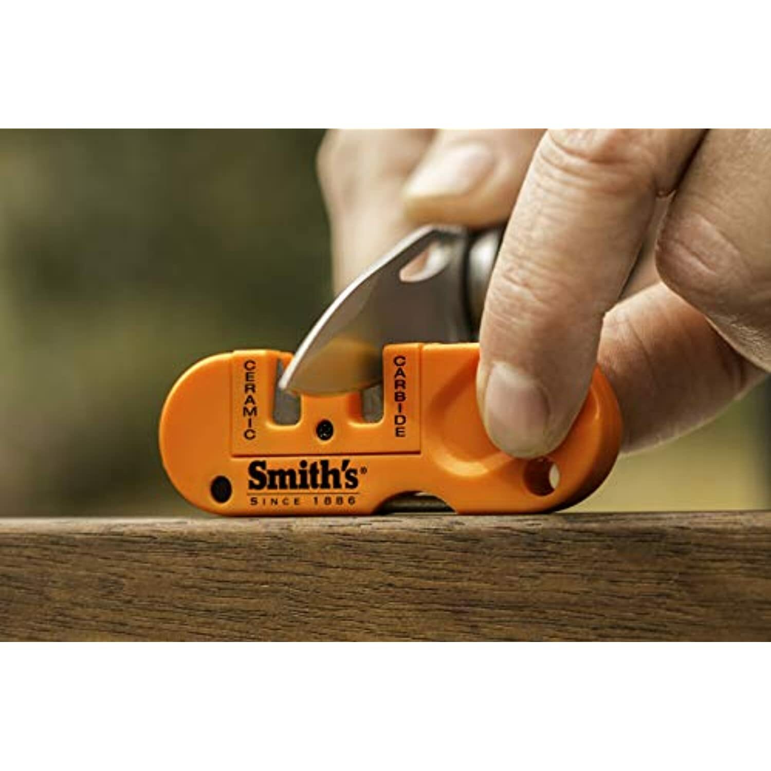 Smith's 51203 Pocket Pal Knife Sharpener - Orange