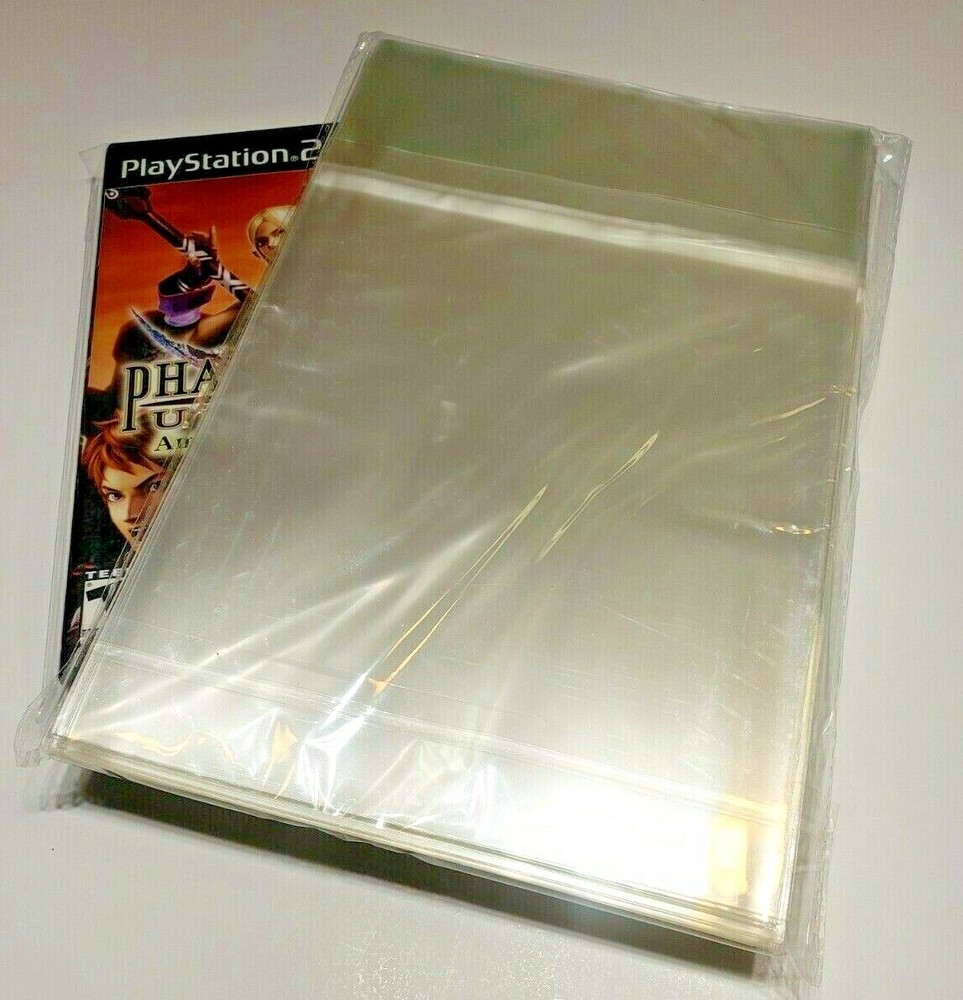 🔴Playstation 2 Soft Sleeve Case Protectors PS2 (100 Count)