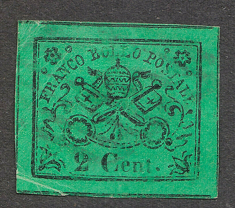 MM890-PONTIFICAL STATE-2 CENT USED