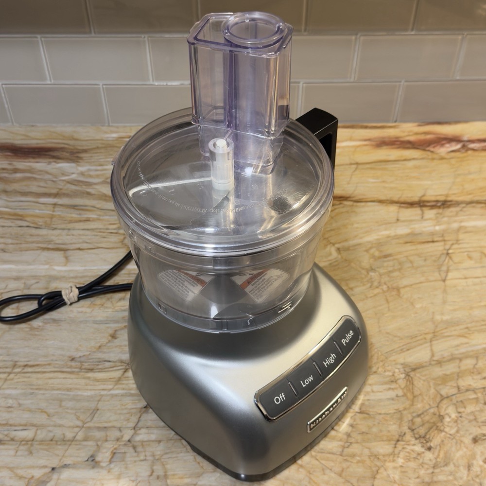 Kitchen Aid Food Processor Silver - 7 Cup - Model KFP0711