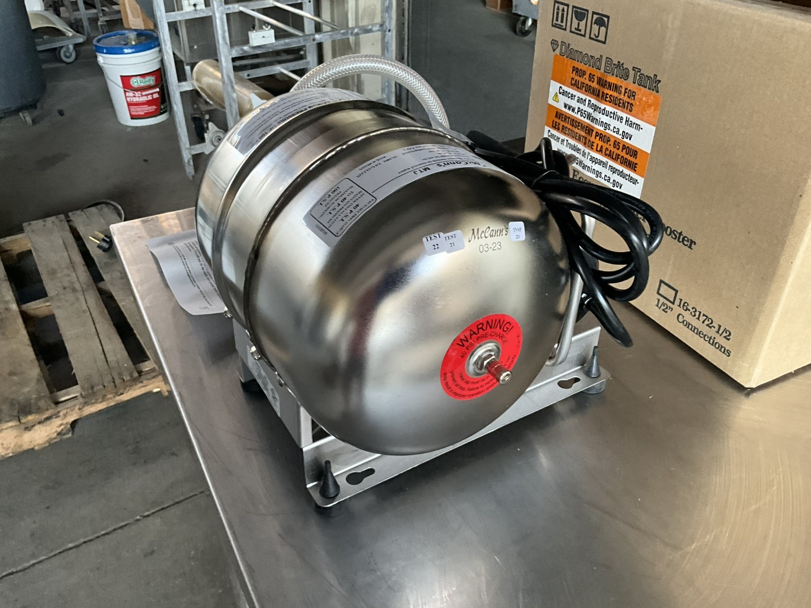 2023 McCann's 2.0 Econo Booster MTJ 2 Gallon Water Boost System Fountain Drink B