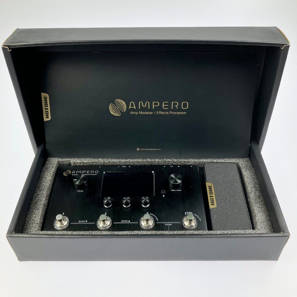 HOTONE AMPERO Multi-Effects Processor with Adapter Cables Manual