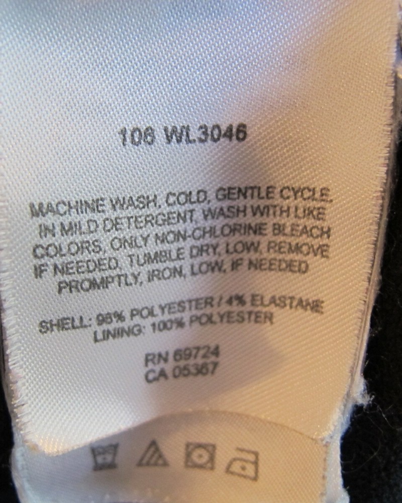 Women's Medium Columbia Full Zip Black Spring/Fall Jacket /Coat