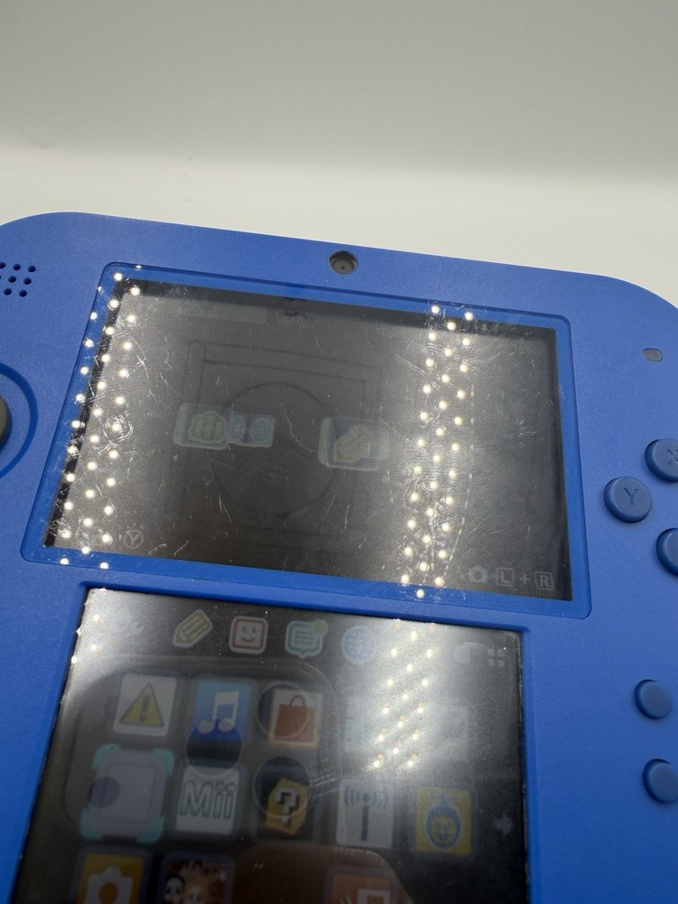 Nintendo 2DS Handheld Console Only Electric Blue Tested Working