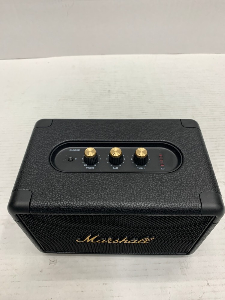 Marshall Kilburn II Portable Black Bluetooth Speaker