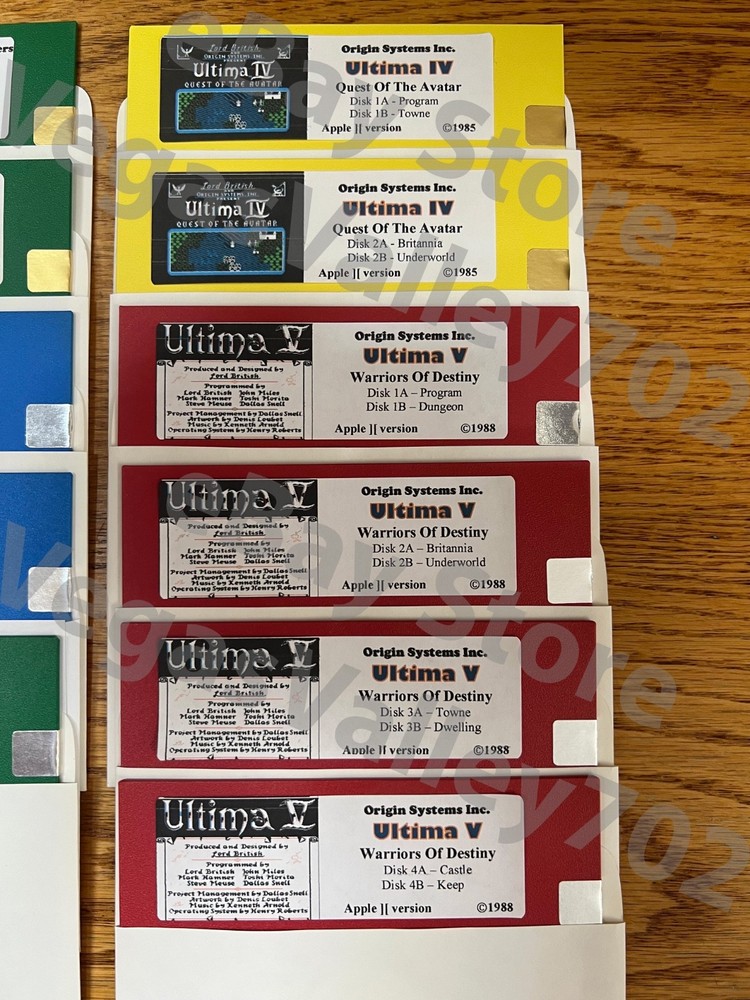 Ultima Game Pack / Apple II, IIe, IIc, & IIgs Computers