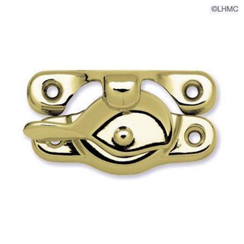 (5 Pack) Brainerd Window Sash Or Table Leaf Lock, Solid Brass LQ-B15504D-PL-C5