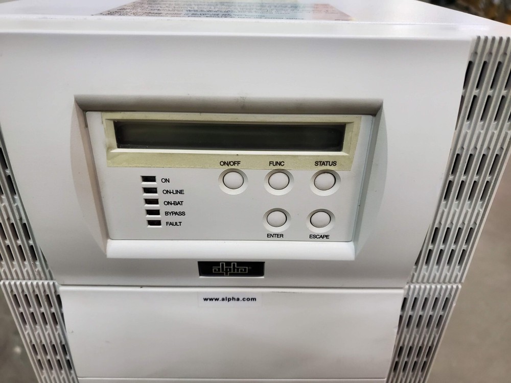 Alpha Technologies Pinnacle Plue 6000T 017-751-402 UPS