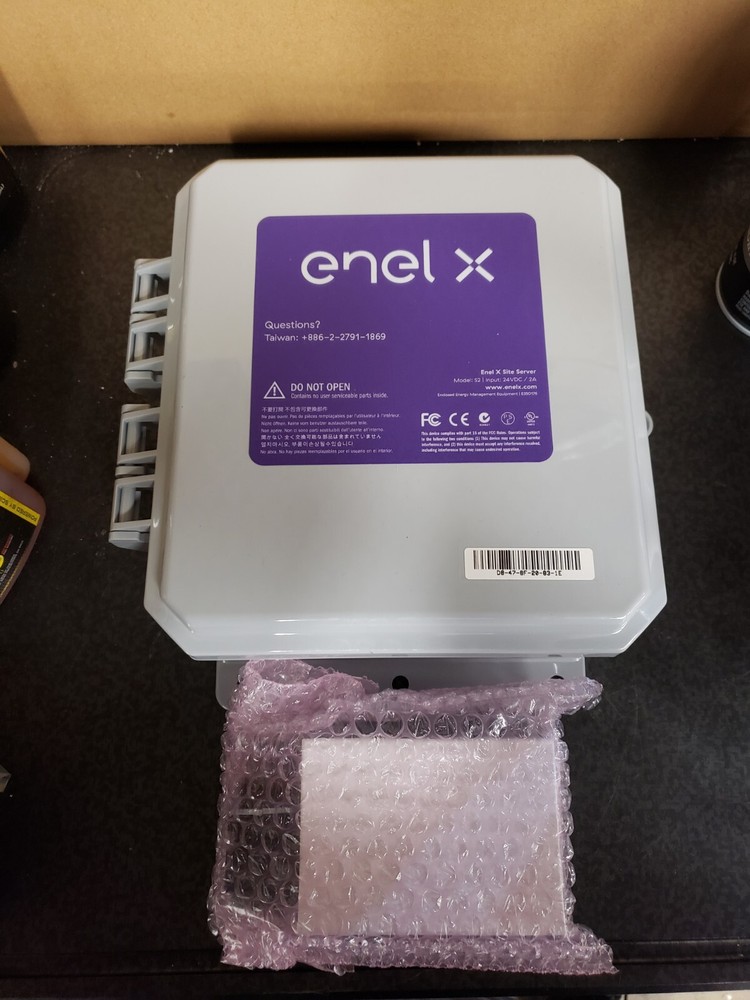 Enel X Site Server Model S2- Input: 24VDC / 2A- NEW