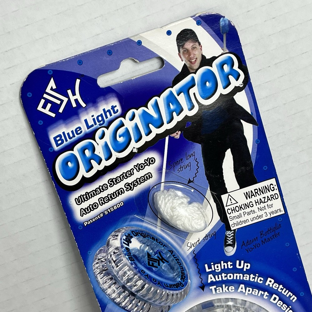 Peter Fish Blue Light Originator Auto Return System Yo Yo New In Package