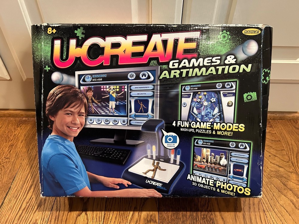 Radica U-CREATE Games & Artimation studio kit. Released in 2009
