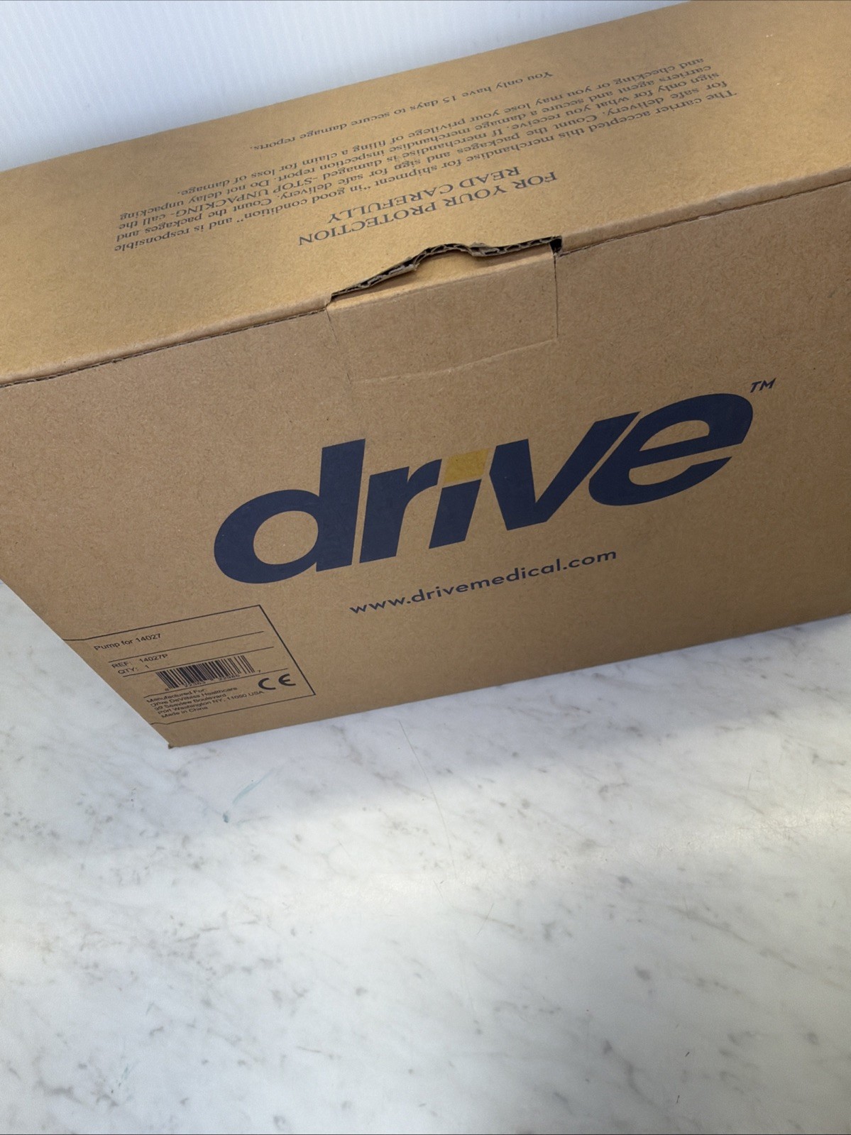 DRIVE MEDICAL Air Pump 14027 Mattress System Pump Only NEW