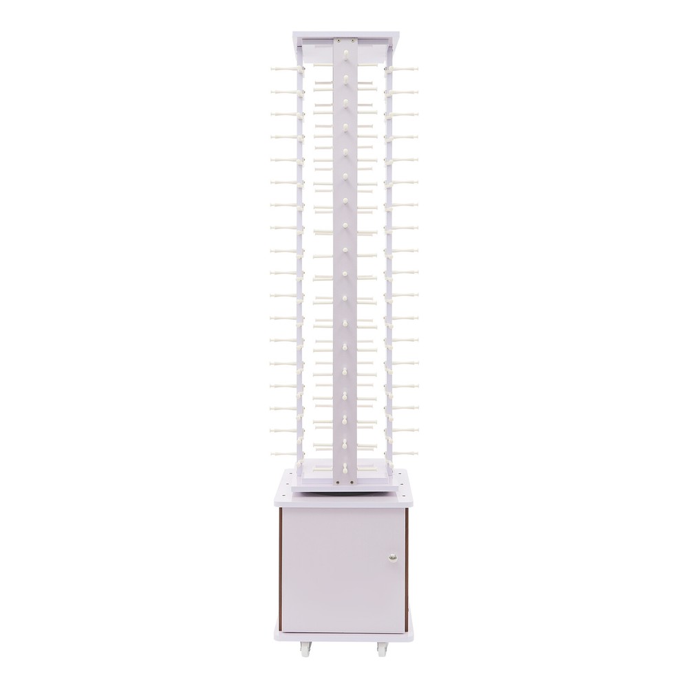 72-Pair Eyeglass Display Rack Floor-standing Rotating Glasses Storage Stand