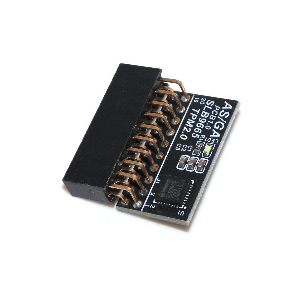 TPM 2.0 LPC 20Pin Encryption Security Module for ASUS & Gigabyte Motherboard