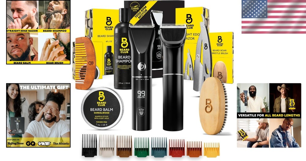 Professional Beard Trimmer for Men - 45 Lengths