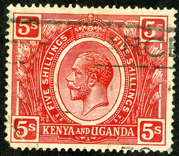 Kenya Uganda Stamps # 34 Used VF